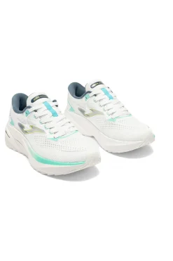 Weiße Laufschuhe mit atmungsaktiven Einlagen in Petrol Joma Speed 2602