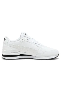 Weiße Ledersneakers Puma ST Runner v4 L