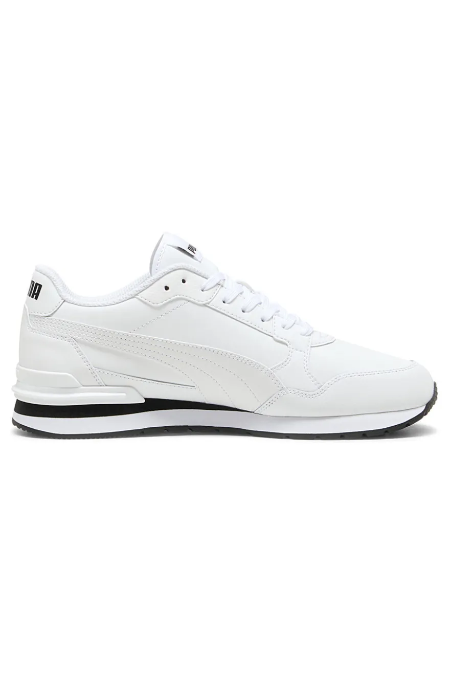 Weiße Ledersneakers Puma ST Runner v4 L
