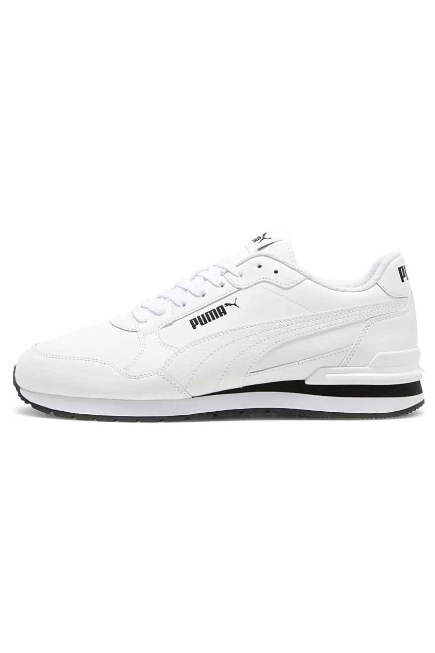 Weiße Ledersneakers Puma ST Runner v4 L
