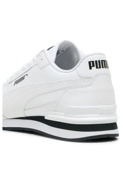Weiße Ledersneakers Puma ST Runner v4 L
