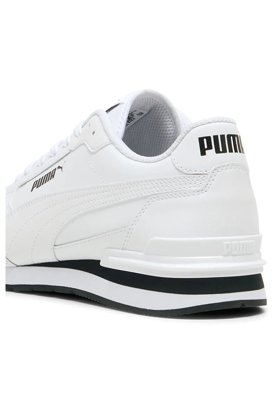 Weiße Ledersneakers Puma ST Runner v4 L