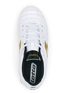 Weiße Lotto Stadio 705 Fg Jr. Fußballschuhe