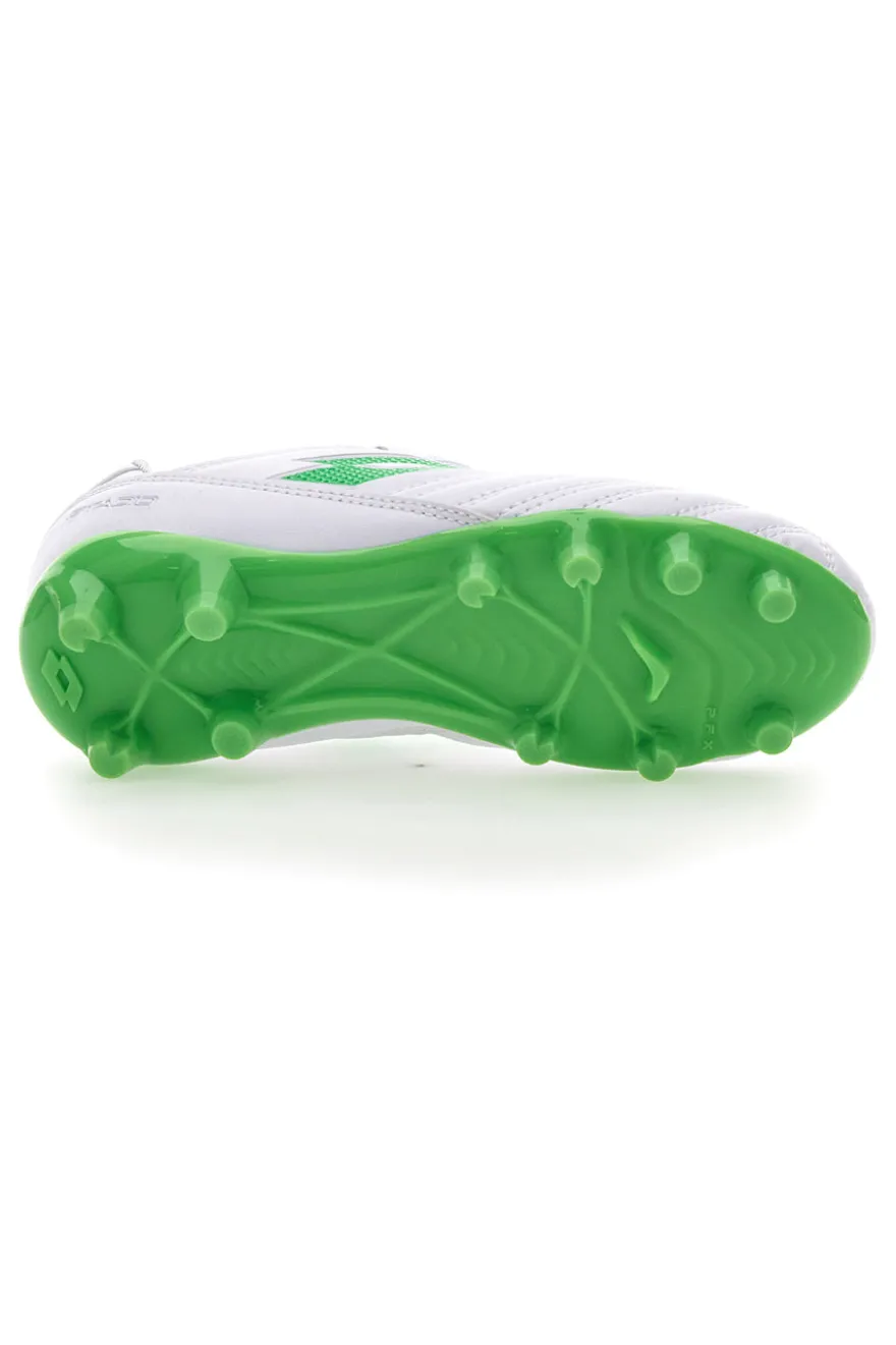 Weiße Lotto Stadio 705 Fg Jr. Fußballschuhe