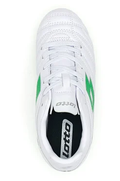 Weiße Lotto Stadio 705 Fg Jr. Fußballschuhe
