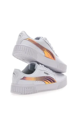 Weiße Puma Carina 2.0 Holo-Sneaker