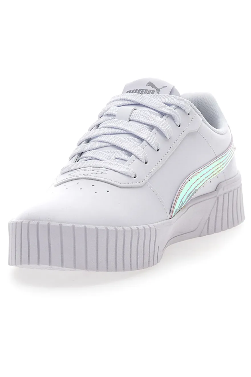 Weiße Puma Carina 2.0 Holo-Sneaker