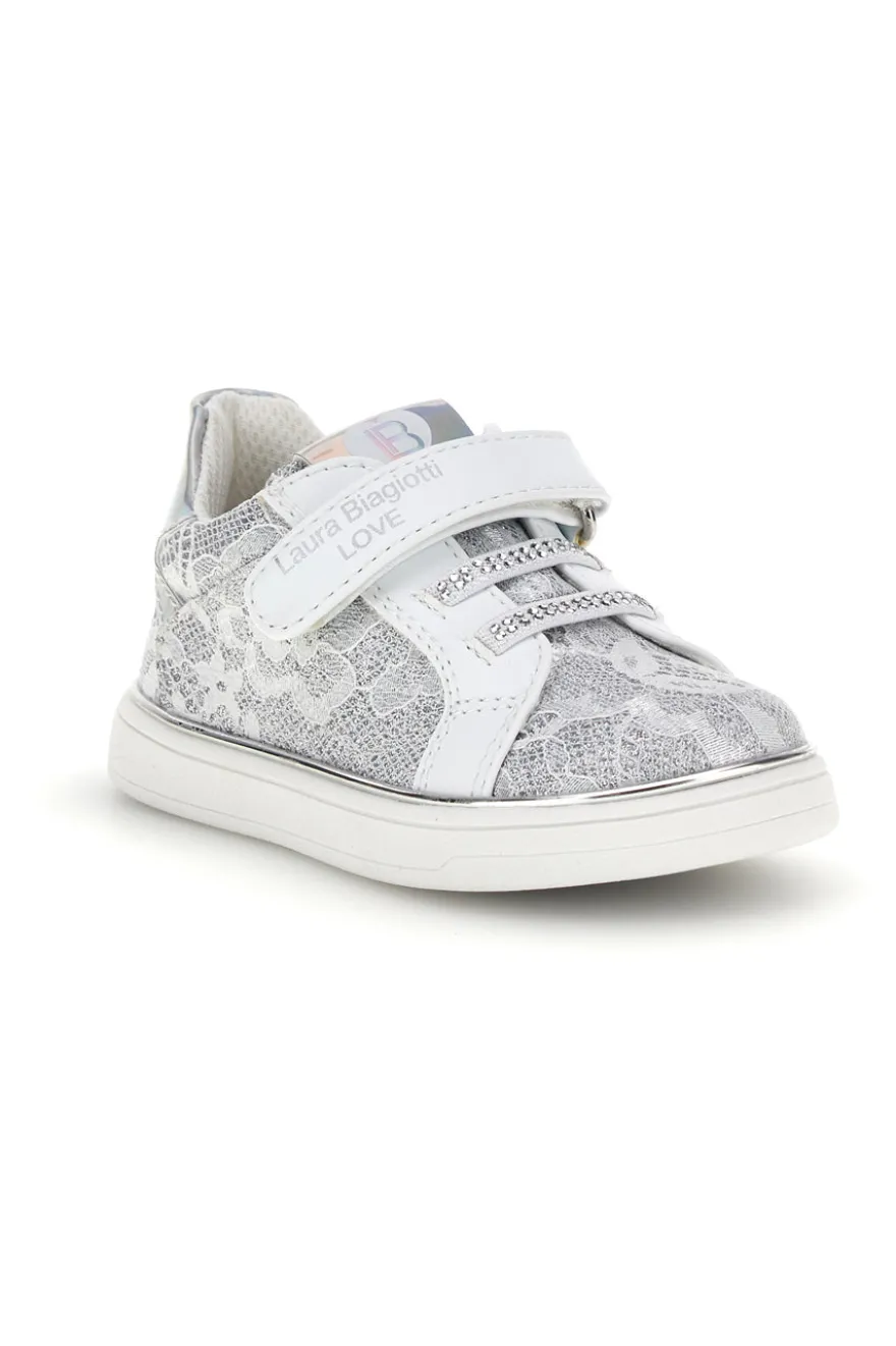 Weiße Riemchenschuhe Laura Biagiotti AG1713216297