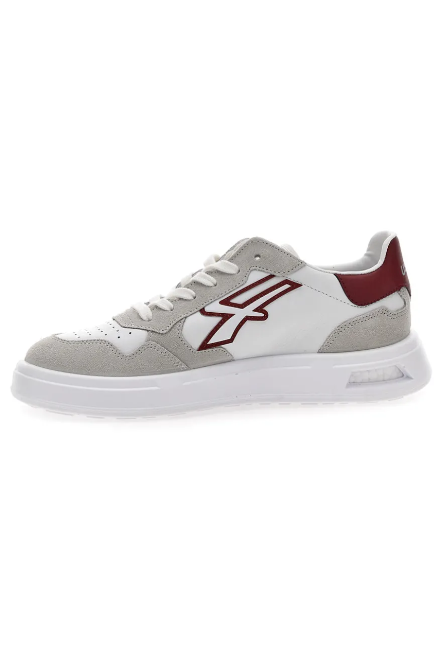 Weiße rutschfeste Sneakers mit Schnürsenkeln U-Power Venom 20039