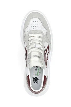 Weiße rutschfeste Sneakers mit Schnürsenkeln U-Power Venom 20039