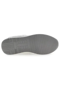 Weiße Schnürschuhe mit Plateau und Obermaterial mit Glitzer CAFE‘ COST H1506049