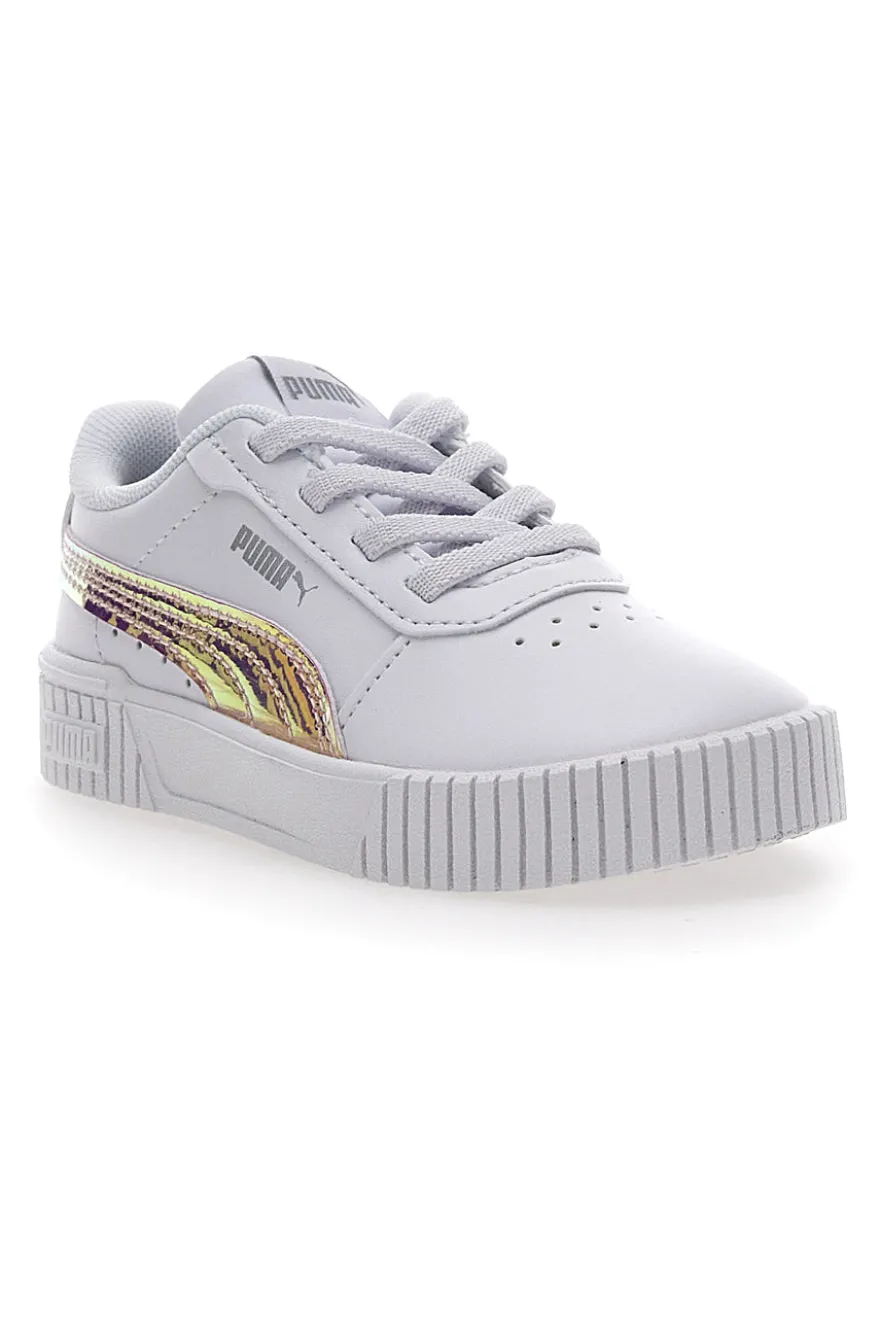 Weiße Schuhe für erste Schritte Puma 2.0 Holo AC INF