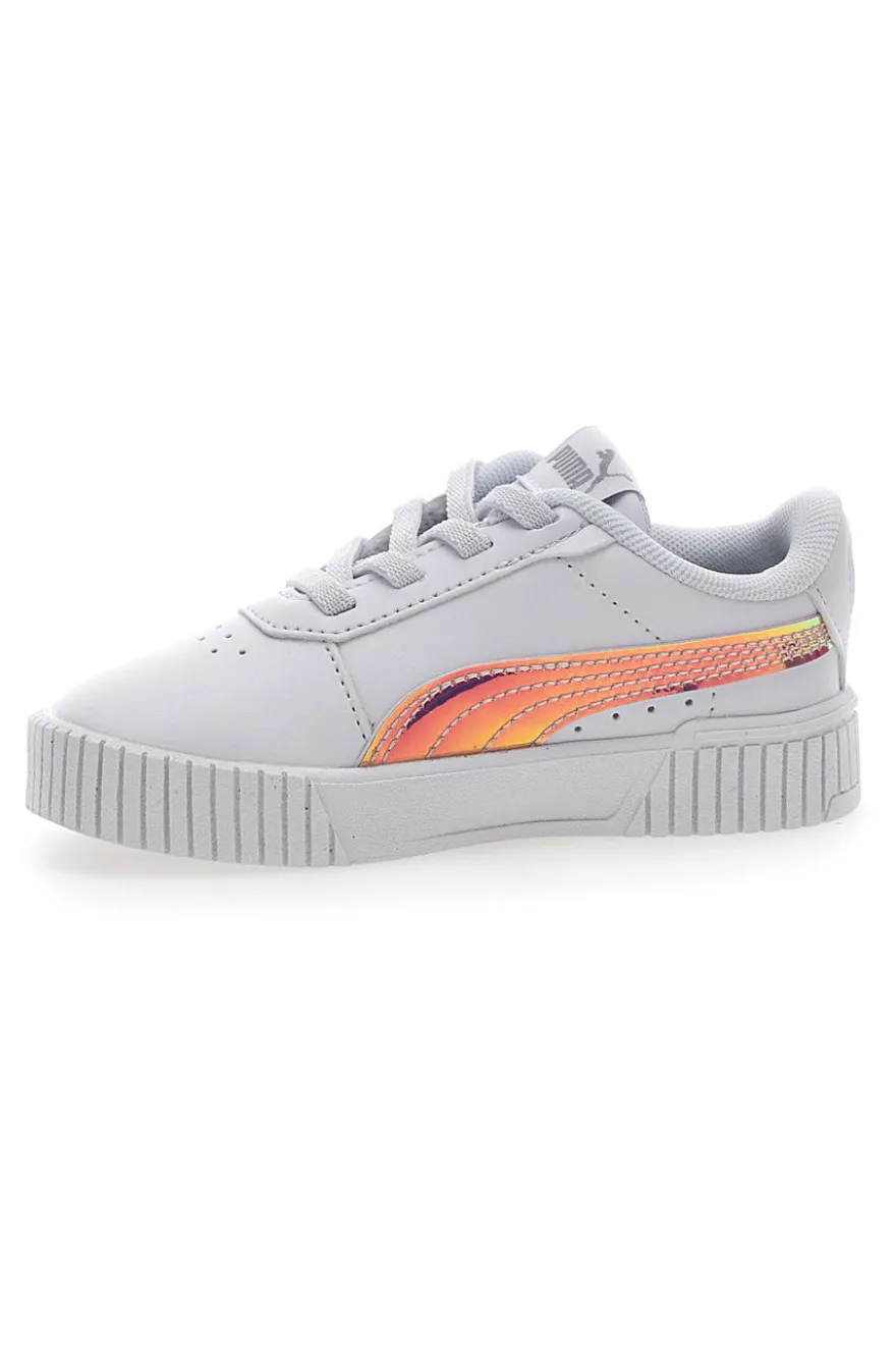 Weiße Schuhe für erste Schritte Puma 2.0 Holo AC INF