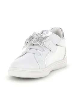 Weiße Schuhe mit Blumen und Riemen Laura Biagiotti AG1785116892