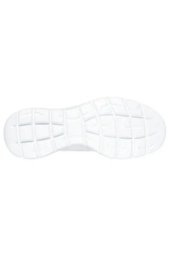 Weiße Slip-on-Sneaker aus Mesh mit Air Cooled Memory Foam, Skechers Summits High Range
