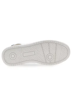 Weiße Sneakers Baumwollgürtel Austria Multi