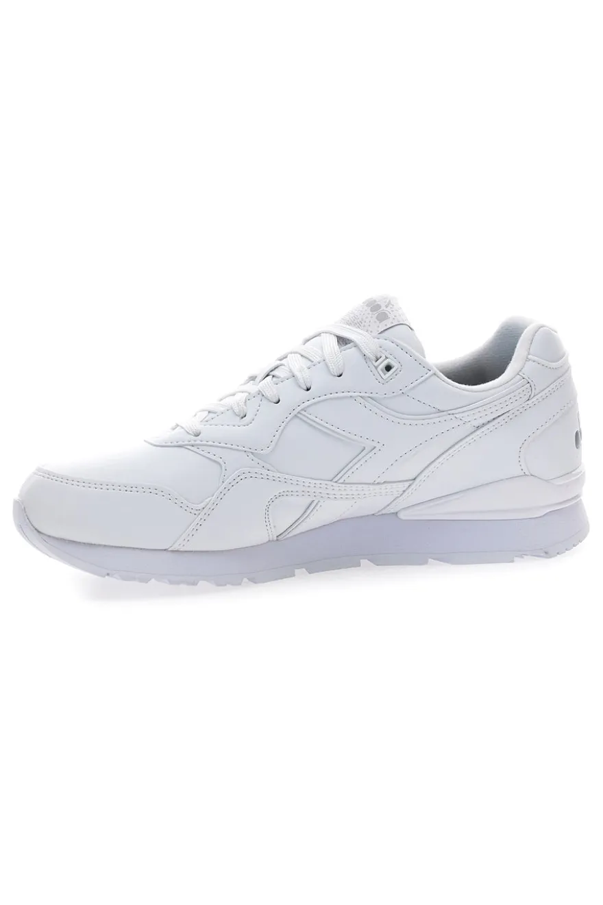 Weiße Sneakers glatte Oberseite Diadora N.92 L