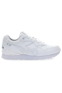 Weiße Sneakers glatte Oberseite Diadora N.92 L