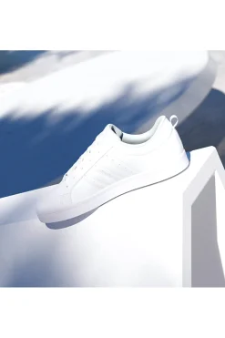 Weiße Sneakers im Skate-Stil mit vulkanisierter Sohle Adidas Vs Pace 2.0