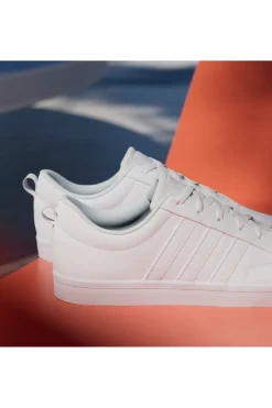 Weiße Sneakers im Skate-Stil mit vulkanisierter Sohle Adidas Vs Pace 2.0