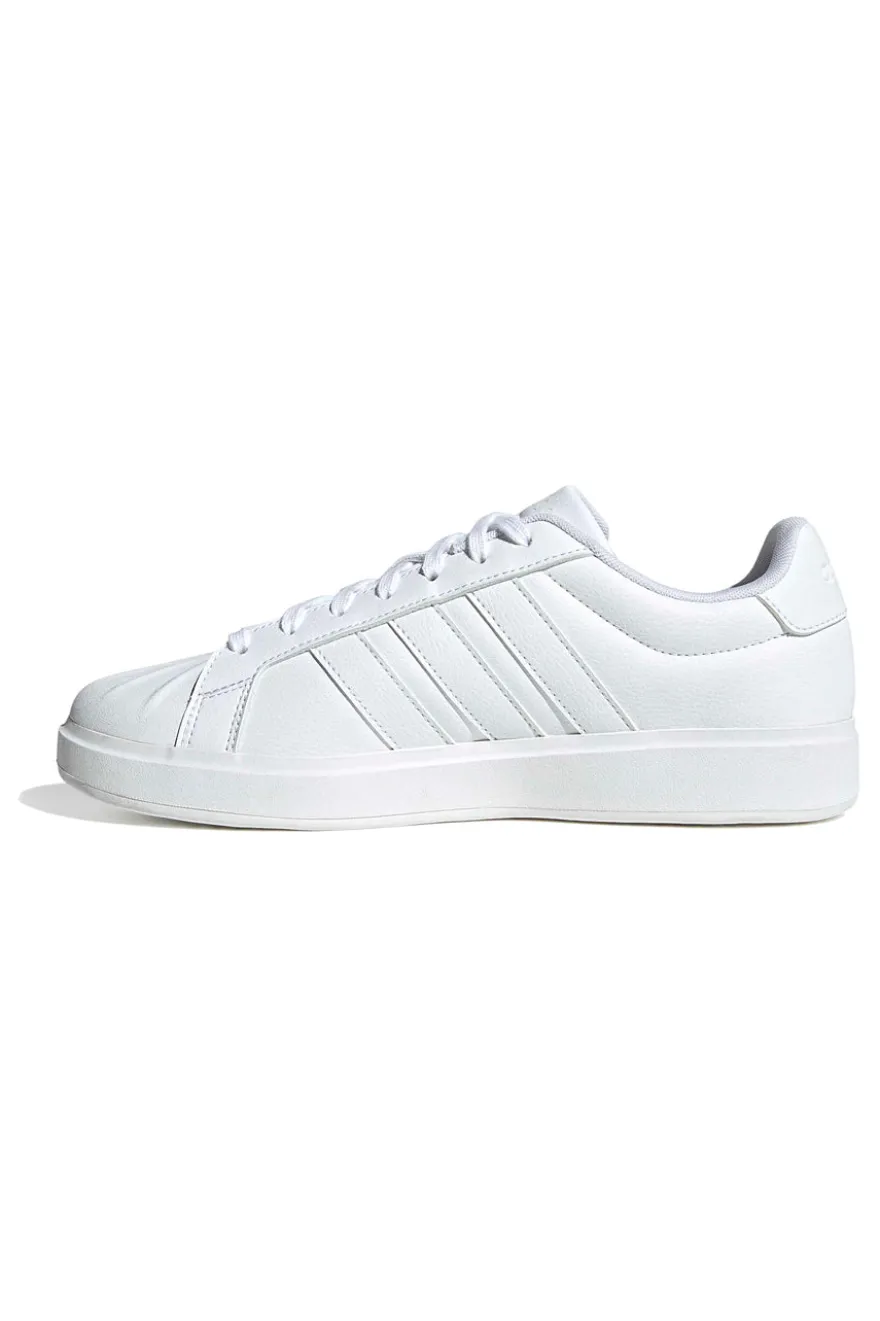 Weiße Sneakers im Sportstil mit Cupsole-Sohle Adidas Streettalk