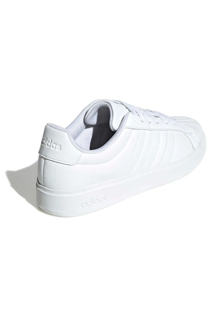 Weiße Sneakers im Sportstil mit Cupsole-Sohle Adidas Streettalk