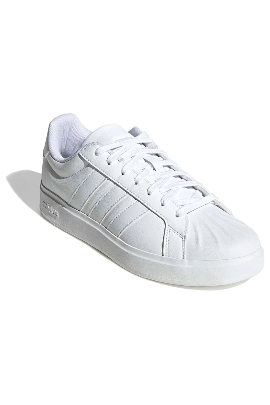 Weiße Sneakers im Sportstil mit Cupsole-Sohle Adidas Streettalk