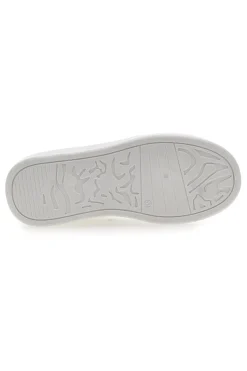 Weiße Sneakers mit dekorativen Clips CAFE' COST LAILITZ004