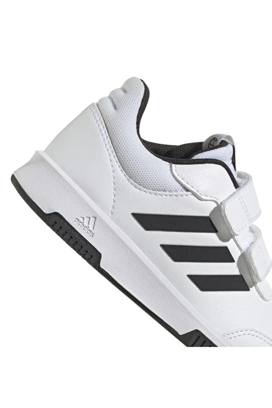 Weiße Sneakers mit Klettverschlüssen Adidas Tensaur Hook and Loop
