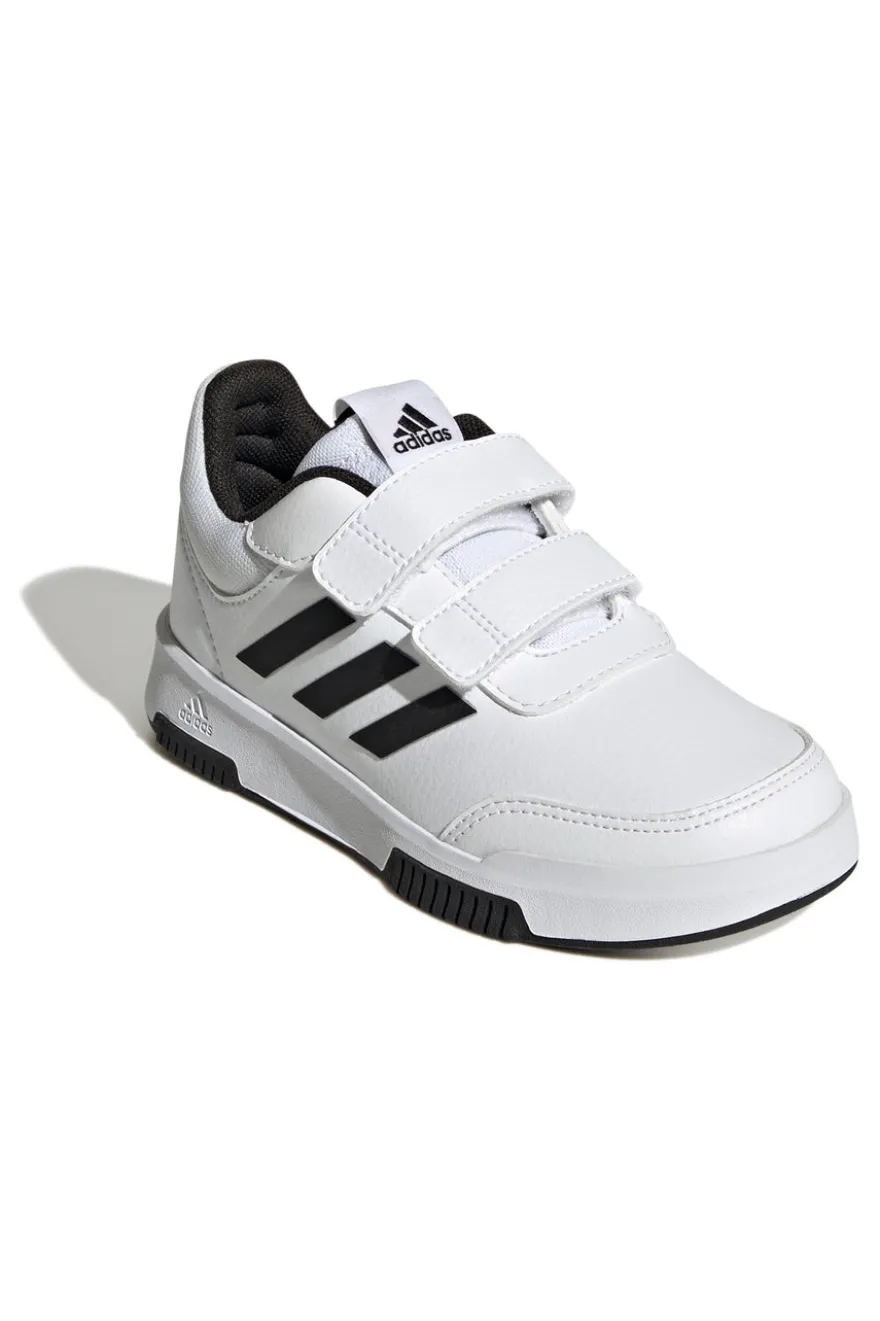 Weiße Sneakers mit Klettverschlüssen Adidas Tensaur Hook and Loop