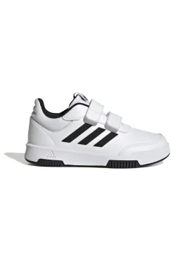 Weiße Sneakers mit Klettverschlüssen Adidas Tensaur Hook and Loop
