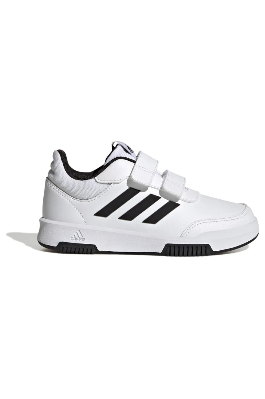 Weiße Sneakers mit Klettverschlüssen Adidas Tensaur Hook and Loop