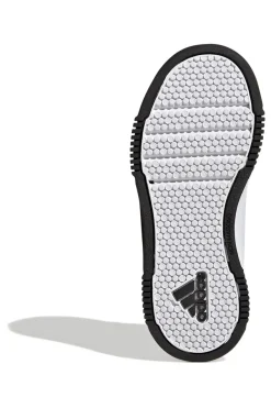 Weiße Sneakers mit Klettverschlüssen Adidas Tensaur Hook and Loop