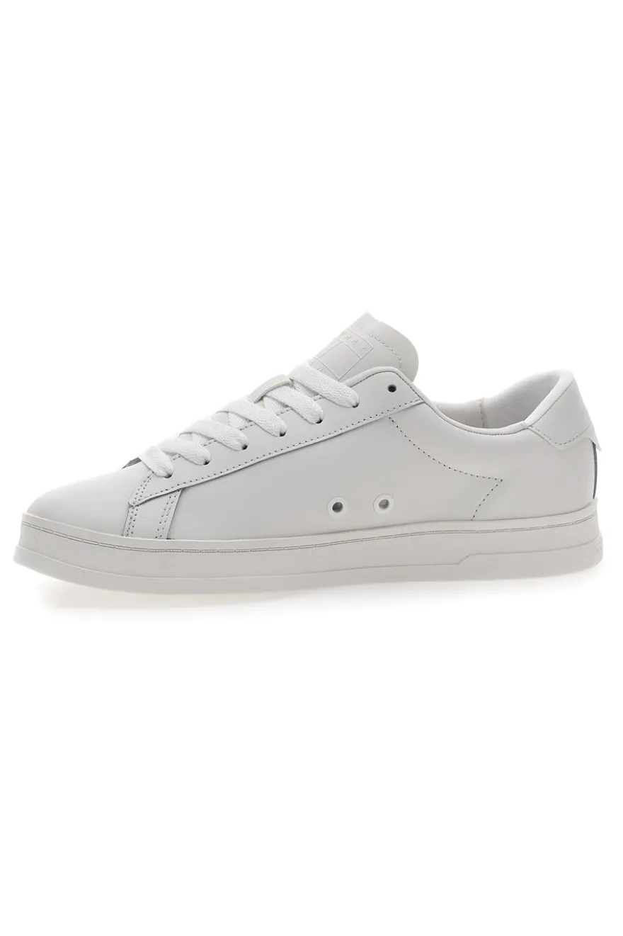 Weiße Sneakers mit Lederobermaterial TOMMY JEANS TJM LEATHER LOW CUPSOLE