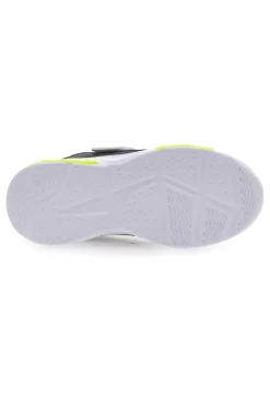 Weiße Sneakers mit Lichtern und blauen und grünen Details CHAMPION WAVE B PS