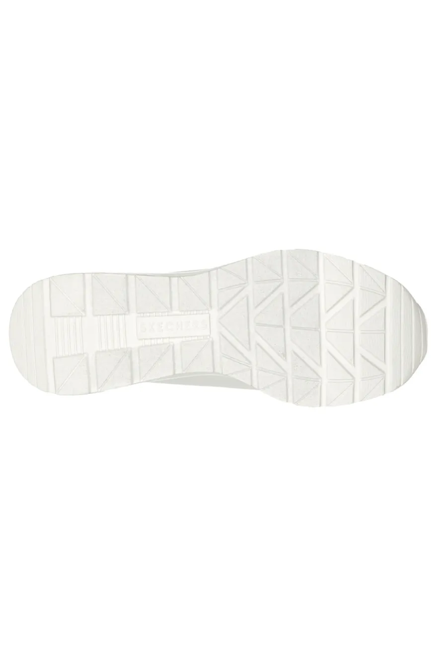 Weiße Sneakers mit Memory-Schaum Skechers Million Air Elevated Air