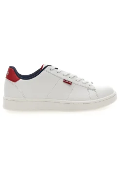 Weiße Sneakers mit roten und blauen Details LEVI'S BELL JR