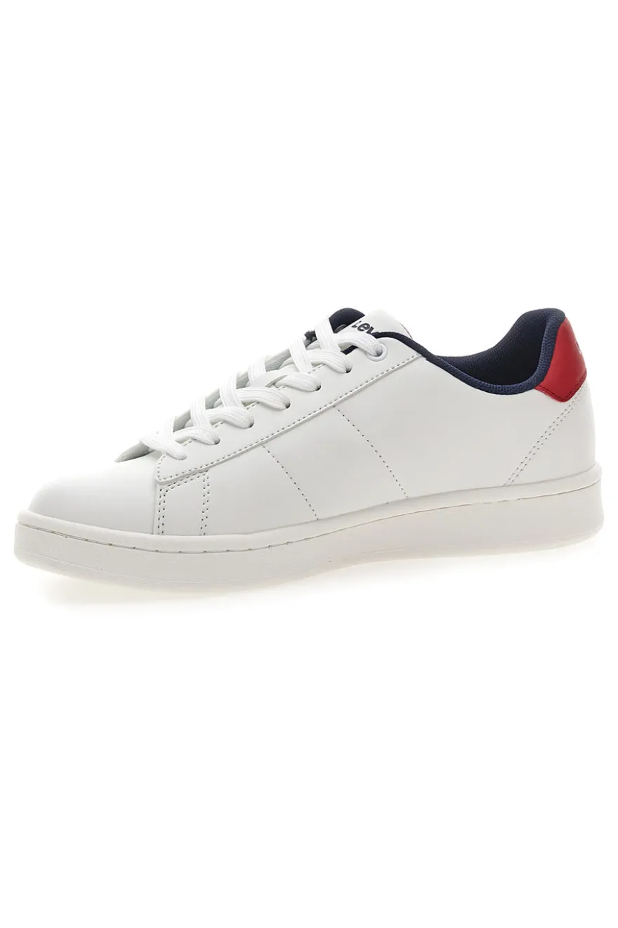 Weiße Sneakers mit roten und blauen Details LEVI'S BELL JR