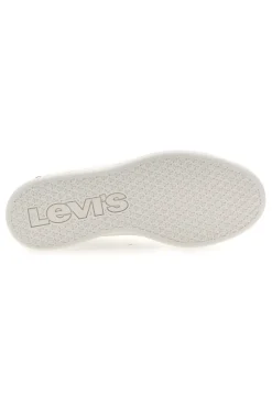 Weiße Sneakers mit roten und blauen Details LEVI'S BELL JR