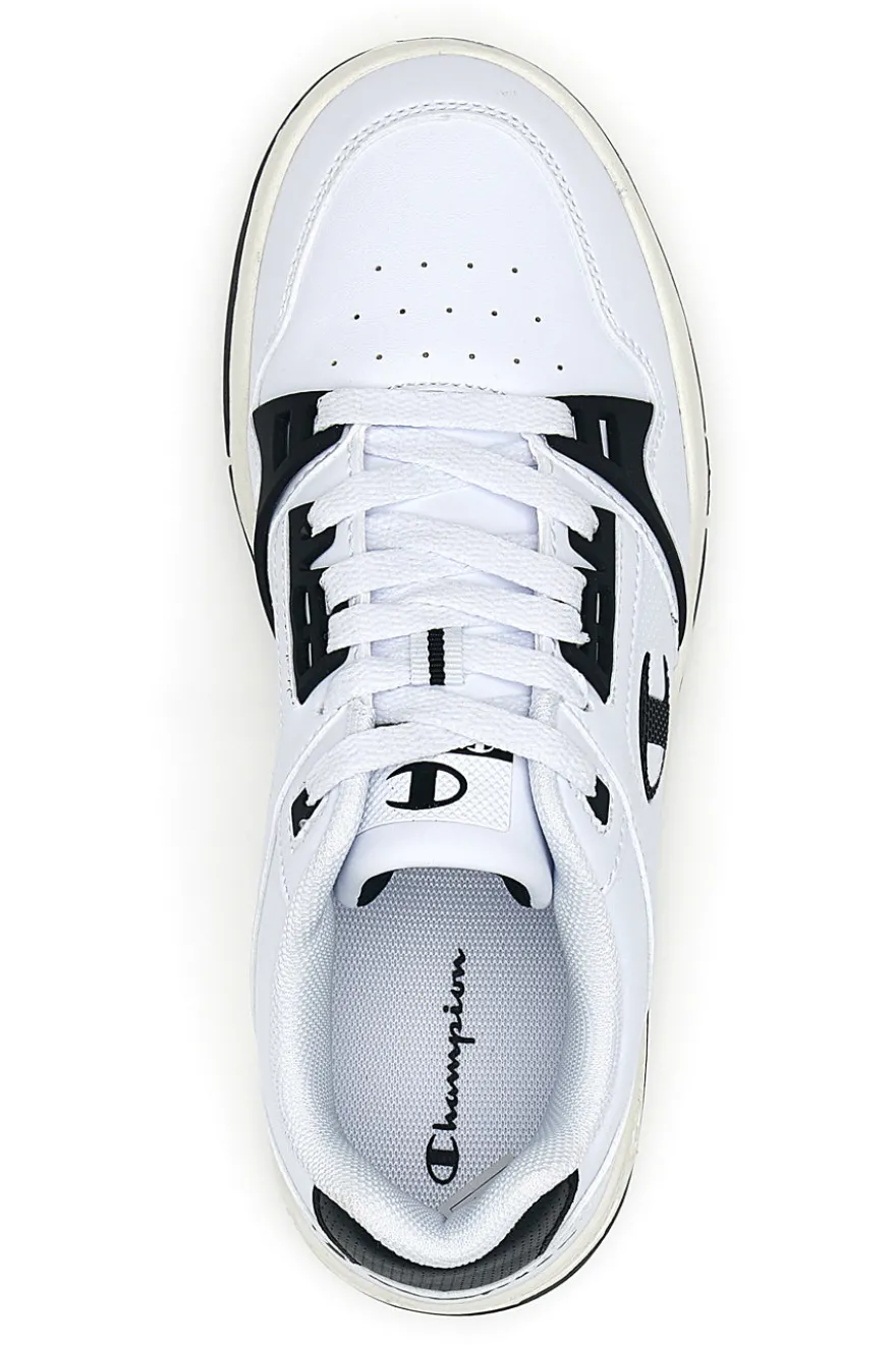 Weiße Sneakers mit schwarzen Details Champion RD18 Heritage Evolve B GS
