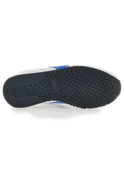 Weiße Turnschuhe mit blauem Diadora Skyler Athletic Frieze
