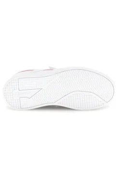 Weiße Turnschuhe mit Blumendruck und doppeltem Riemen Reebok Royal Prime 2.0 Two Strap Hoop & Loop