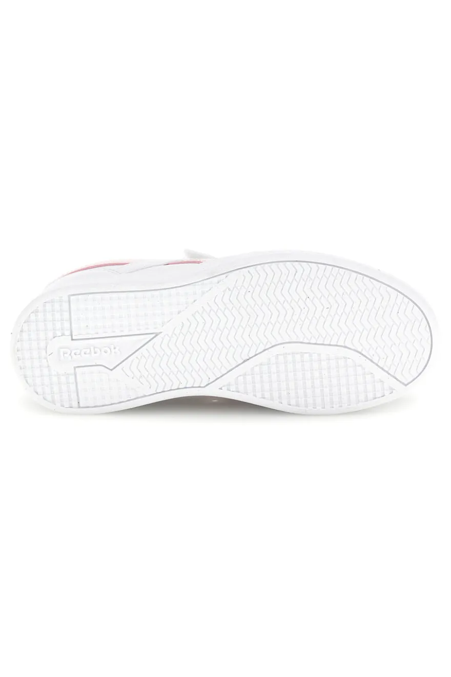 Weiße Turnschuhe mit Blumendruck und doppeltem Riemen Reebok Royal Prime 2.0 Two Strap Hoop & Loop