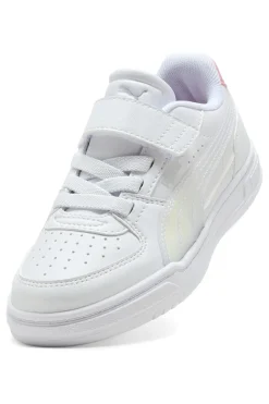 Weiße Turnschuhe mit Riemen und Schnürsenkeln Puma Caven III Holo 2.0 AC+ PS