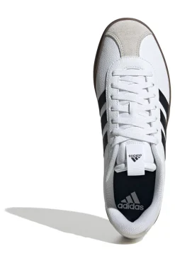 Weiße Turnschuhe mit Schnürsenkeln Adidas VL Court 3.0