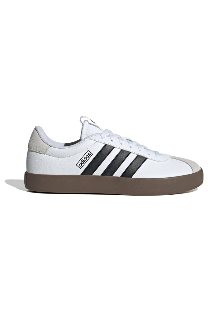 Weiße Turnschuhe mit Schnürsenkeln Adidas VL Court 3.0