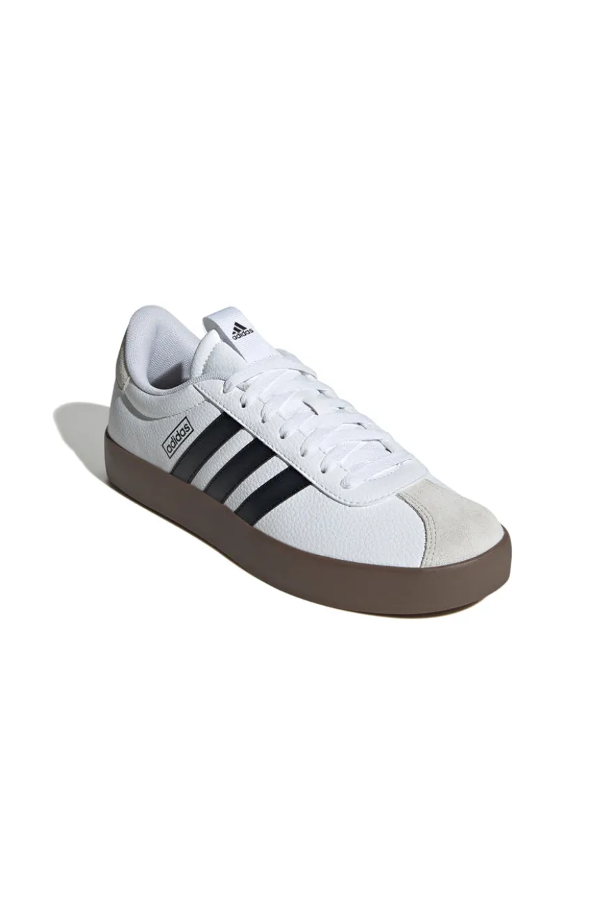 Weiße Turnschuhe mit Schnürsenkeln Adidas VL Court 3.0
