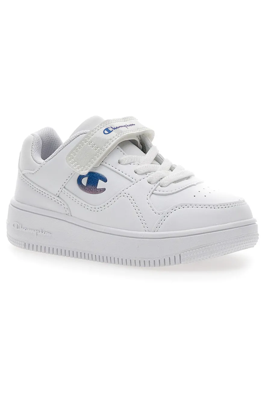 Weiße Turnschuhe mit Tränen CHAMPION RD18 LOW G TD