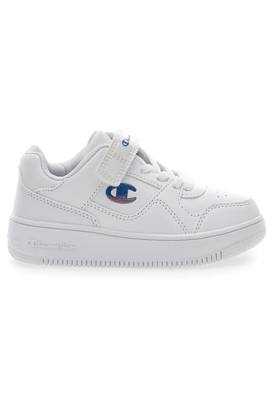Weiße Turnschuhe mit Tränen CHAMPION RD18 LOW G TD