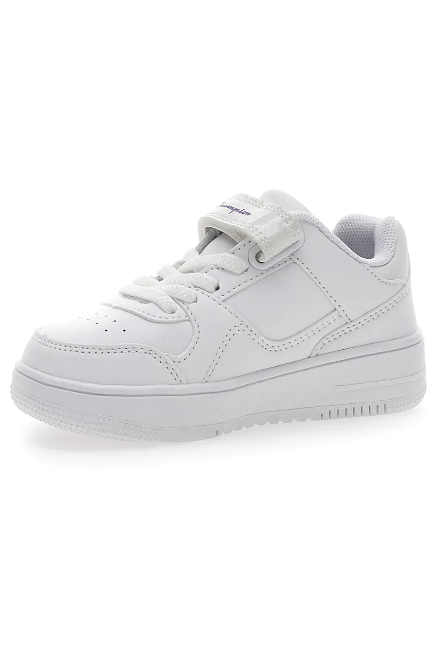 Weiße Turnschuhe mit Tränen CHAMPION RD18 LOW G TD